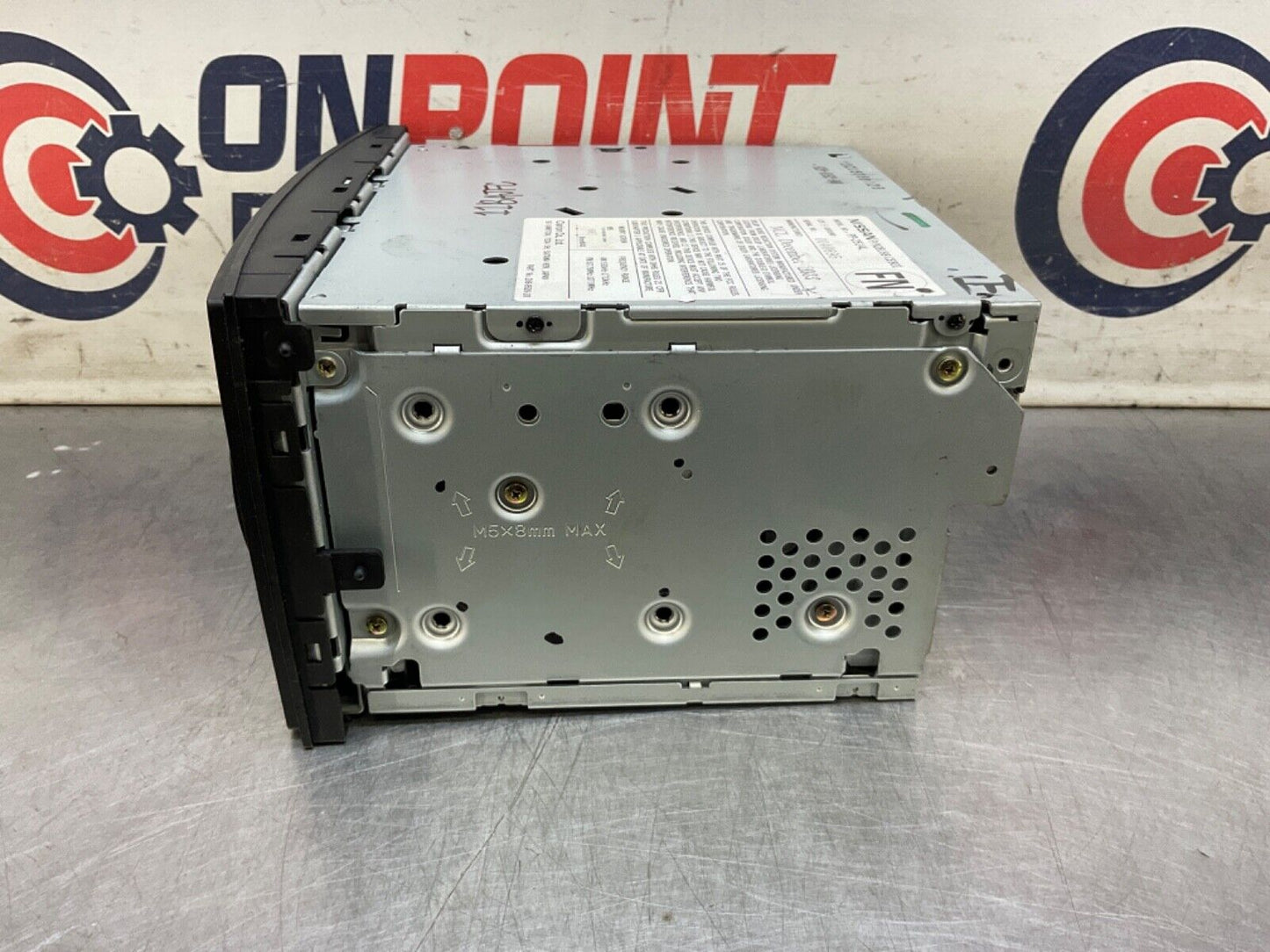 2004 Nissan Z33 350Z Radio Stereo Unit with CD Player OEM 11BAJFC - On Point Parts Inc