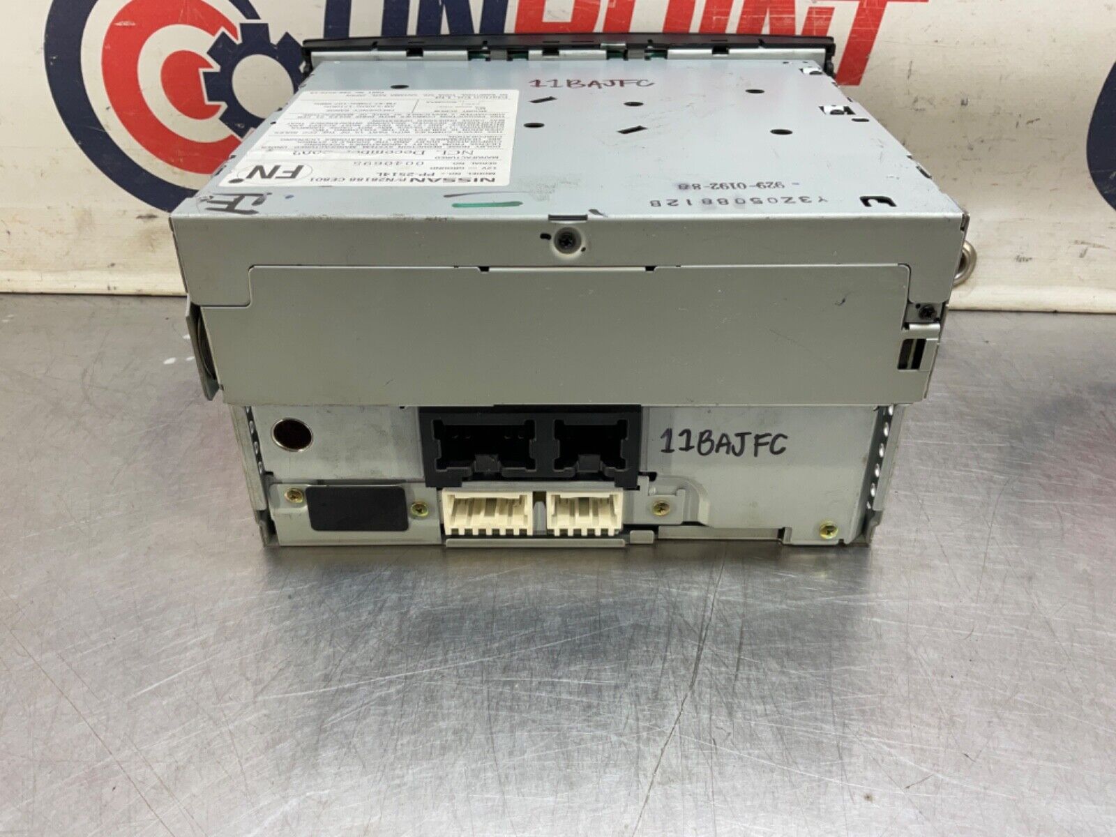 2004 Nissan Z33 350Z Radio Stereo Unit with CD Player OEM 11BAJFC - On Point Parts Inc