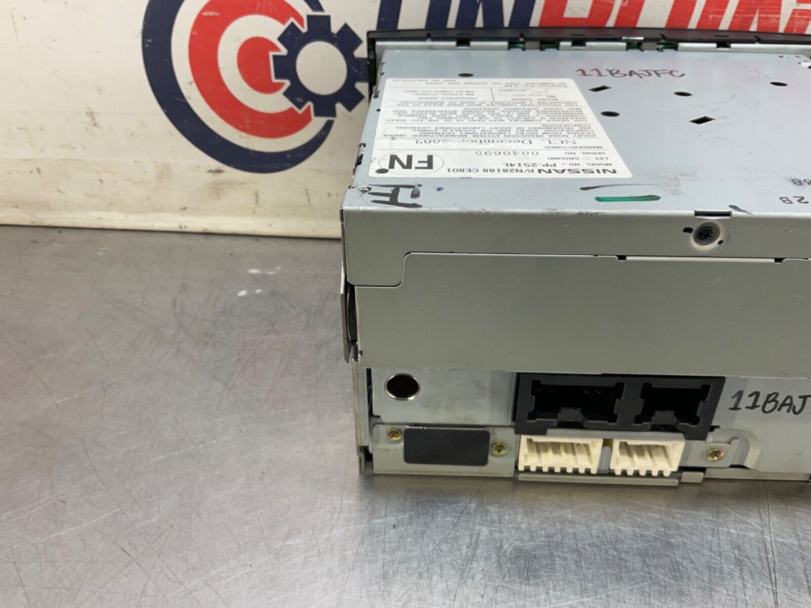 2004 Nissan Z33 350Z Radio Stereo Unit with CD Player OEM 11BAJFC - On Point Parts Inc