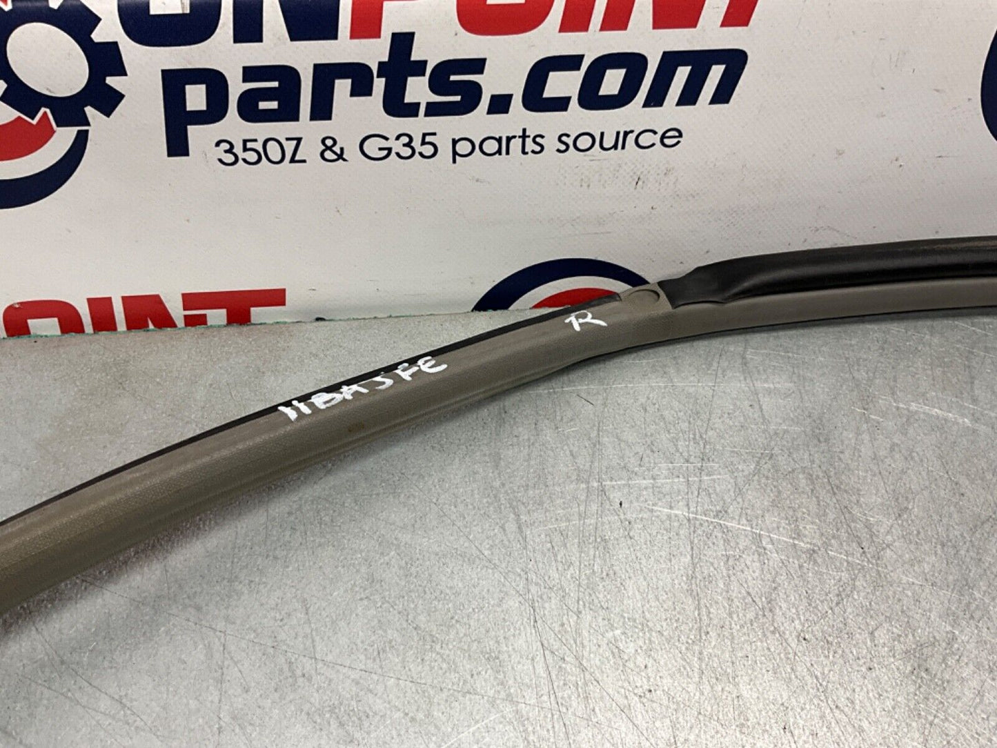 2004 Nissan Z33 350Z Passenger Right Inner Body Door Seal OEM 11BAJFE - On Point Parts Inc