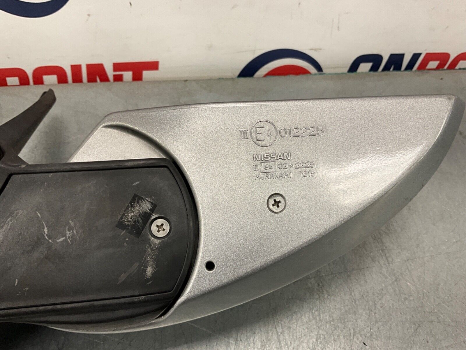 2004 Nissan Z33 350Z Passenger Right Power Side View Mirror OEM 11BAJFE - On Point Parts Inc