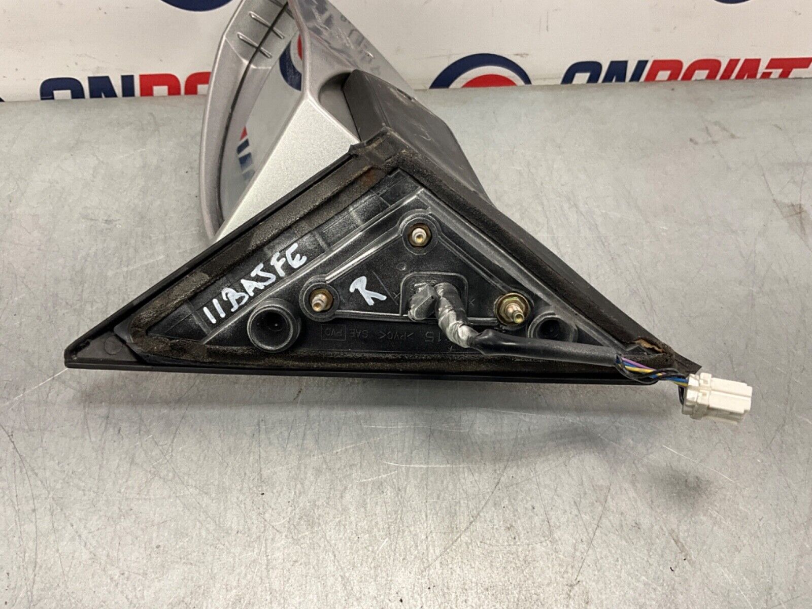 2004 Nissan Z33 350Z Passenger Right Power Side View Mirror OEM 11BAJFE - On Point Parts Inc