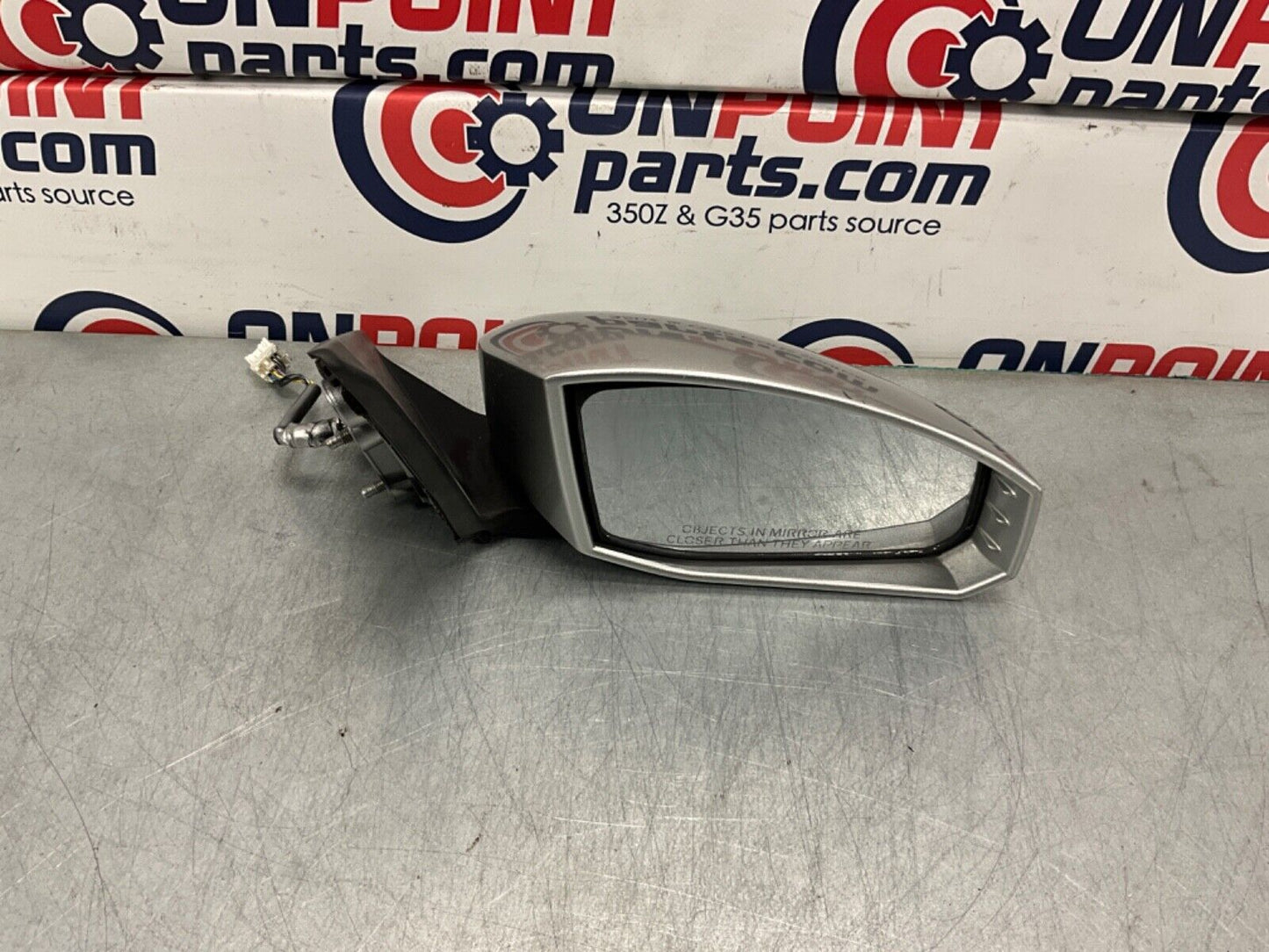 2004 Nissan Z33 350Z Passenger Right Power Side View Mirror OEM 11BAJFE - On Point Parts Inc