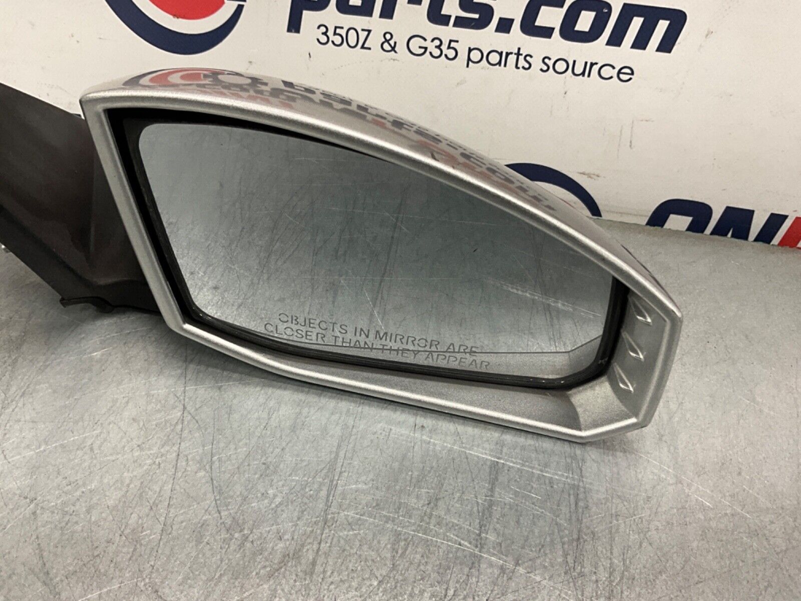 2004 Nissan Z33 350Z Passenger Right Power Side View Mirror OEM 11BAJFE - On Point Parts Inc