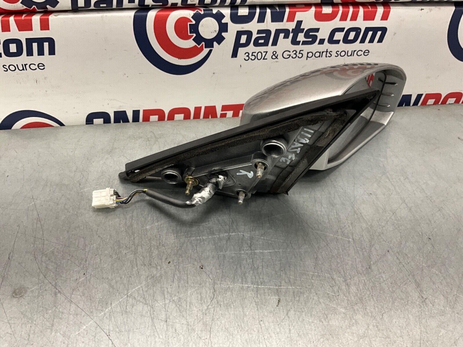 2004 Nissan Z33 350Z Passenger Right Power Side View Mirror OEM 11BAJFE - On Point Parts Inc