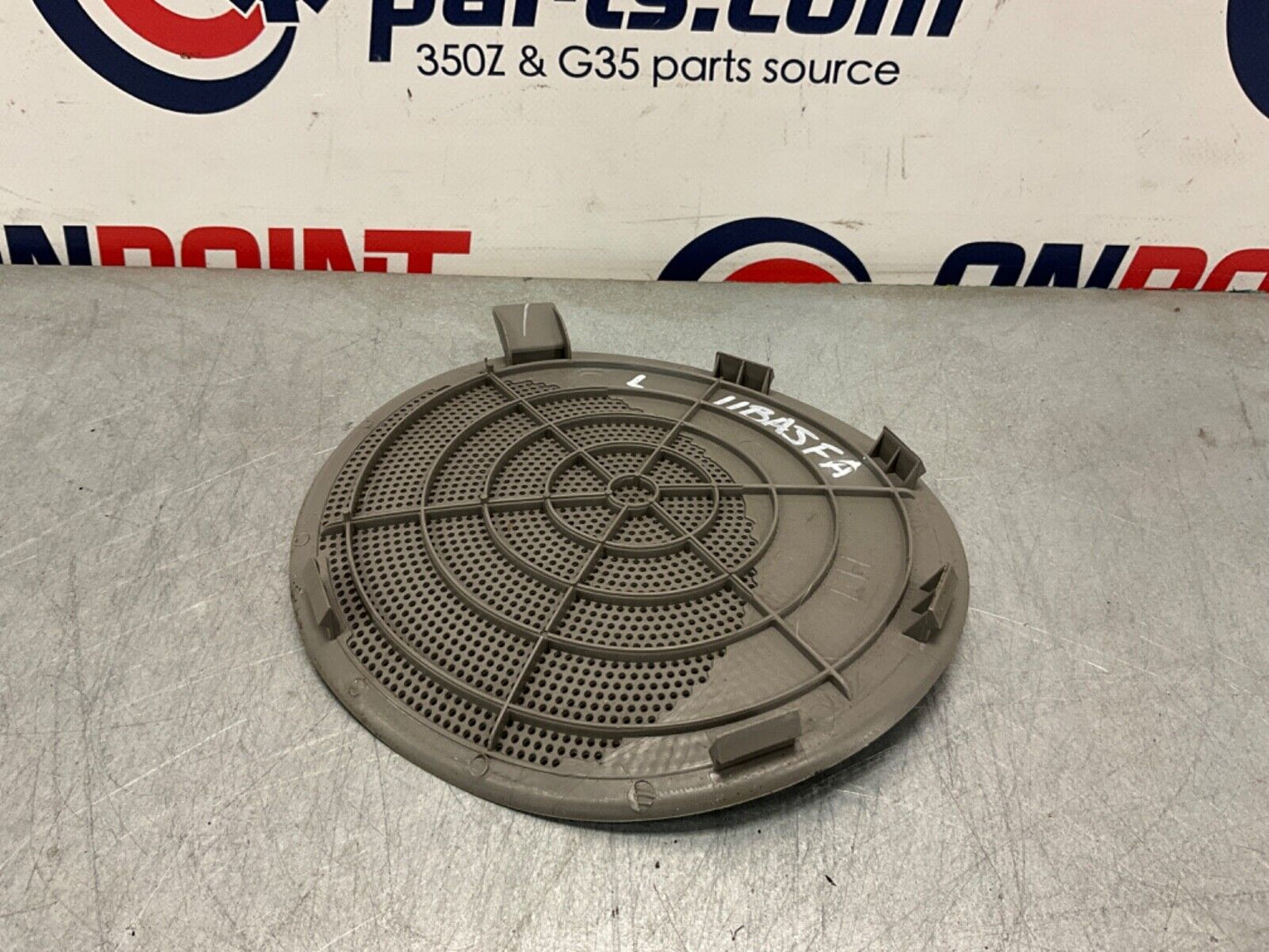 2004 Nissan Z33 350Z Driver Left Door Speaker Cover OEM 11BAJFE - On Point Parts Inc