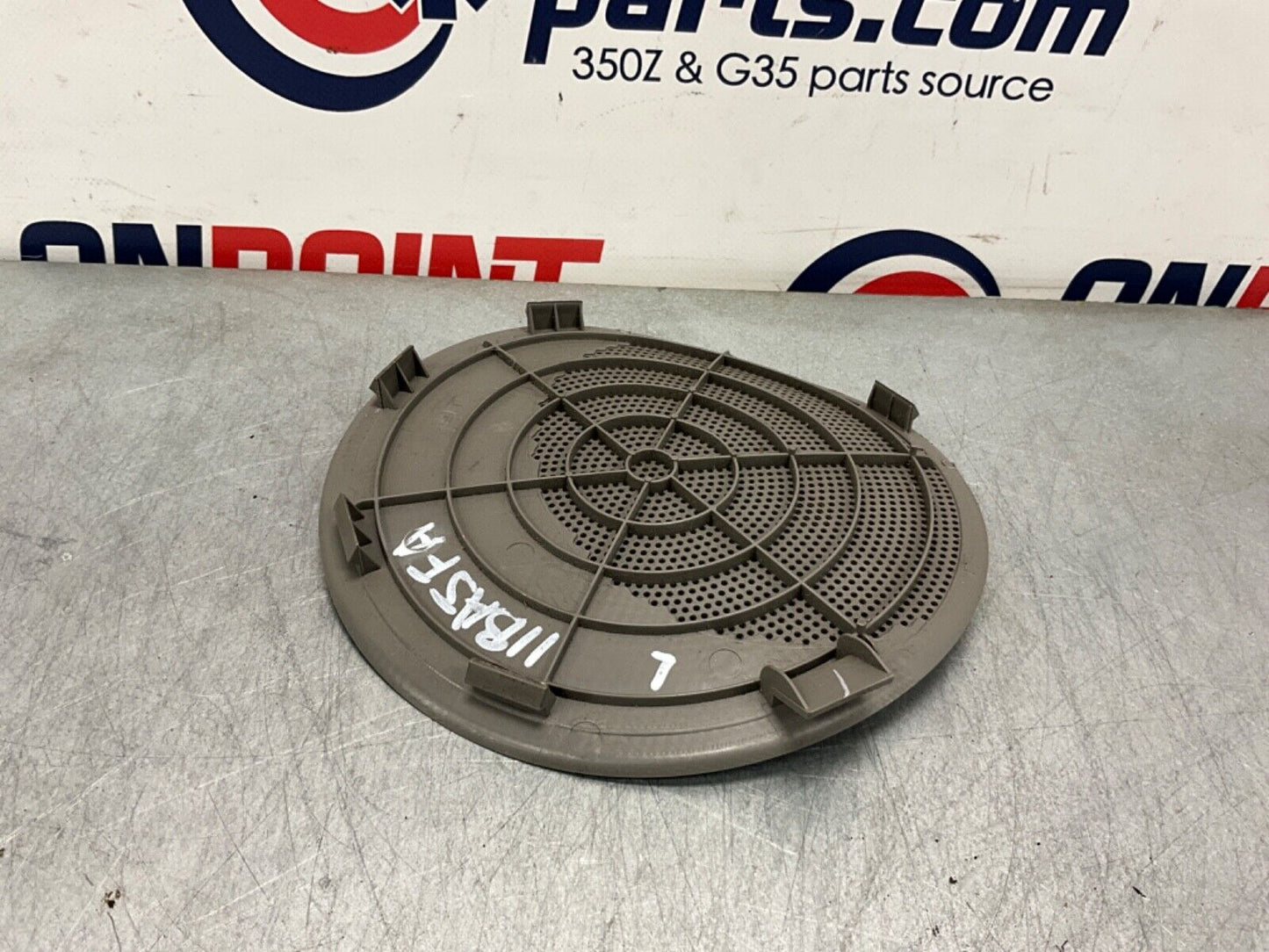 2004 Nissan Z33 350Z Driver Left Door Speaker Cover OEM 11BAJFE - On Point Parts Inc