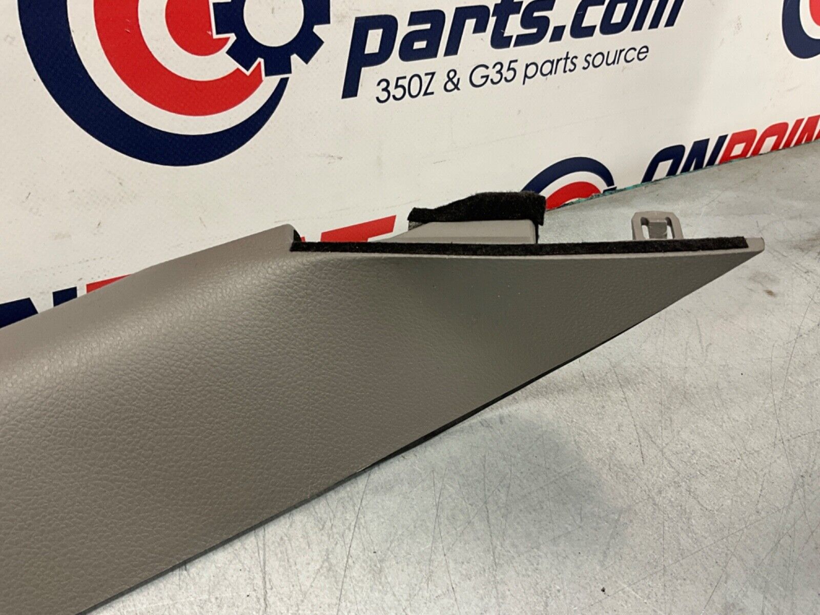 2004 Nissan Z33 350Z Passenger Right Interior A Pillar Trim 76911 OEM 11BAJF7 - On Point Parts Inc