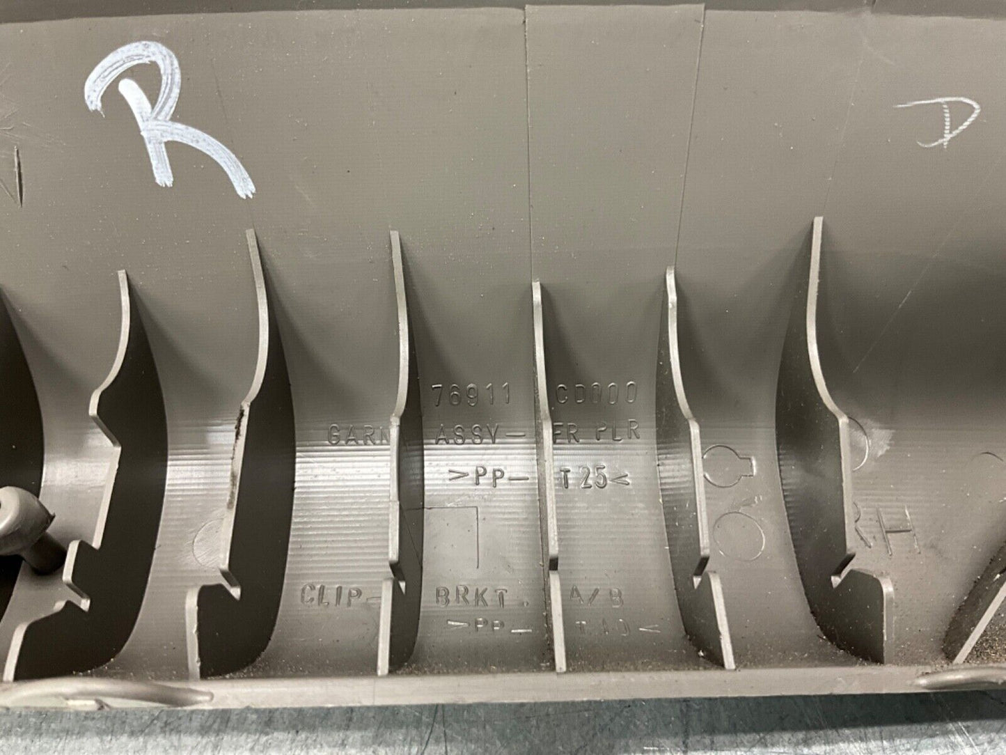 2004 Nissan Z33 350Z Passenger Right Interior A Pillar Trim 76911 OEM 11BAJF7 - On Point Parts Inc