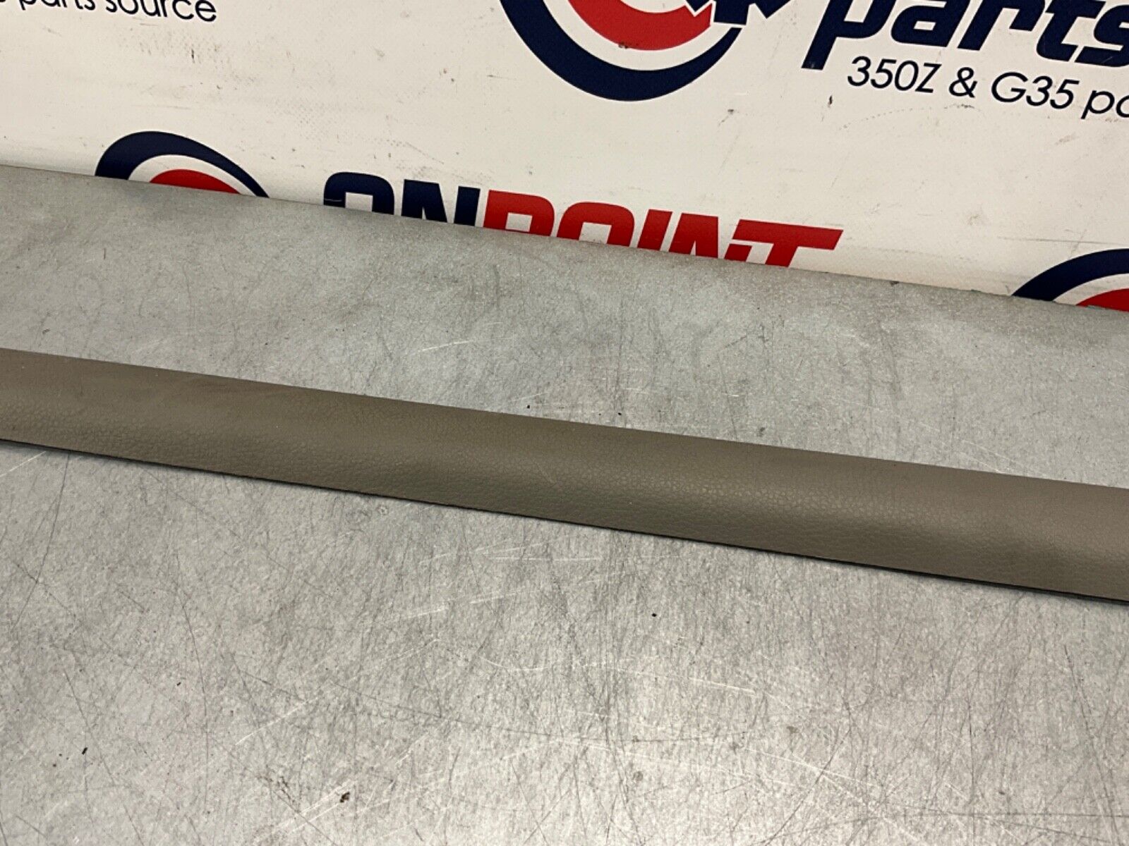 2004 Nissan Z33 350Z Passenger Right Door Threshold Sill Trim 769B4 OEM 11BAJF7 - On Point Parts Inc