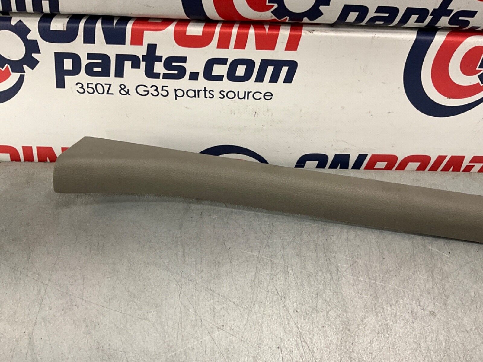 2004 Nissan Z33 350Z Passenger Right Door Threshold Sill Trim 769B4 OEM 11BAJF7 - On Point Parts Inc