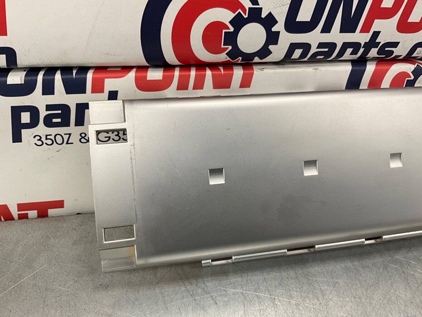 2004 Nissan Z33 350Z Rear Trunk Upper Strut Cover Trim 93130 OEM 14BALF7 - On Point Parts Inc