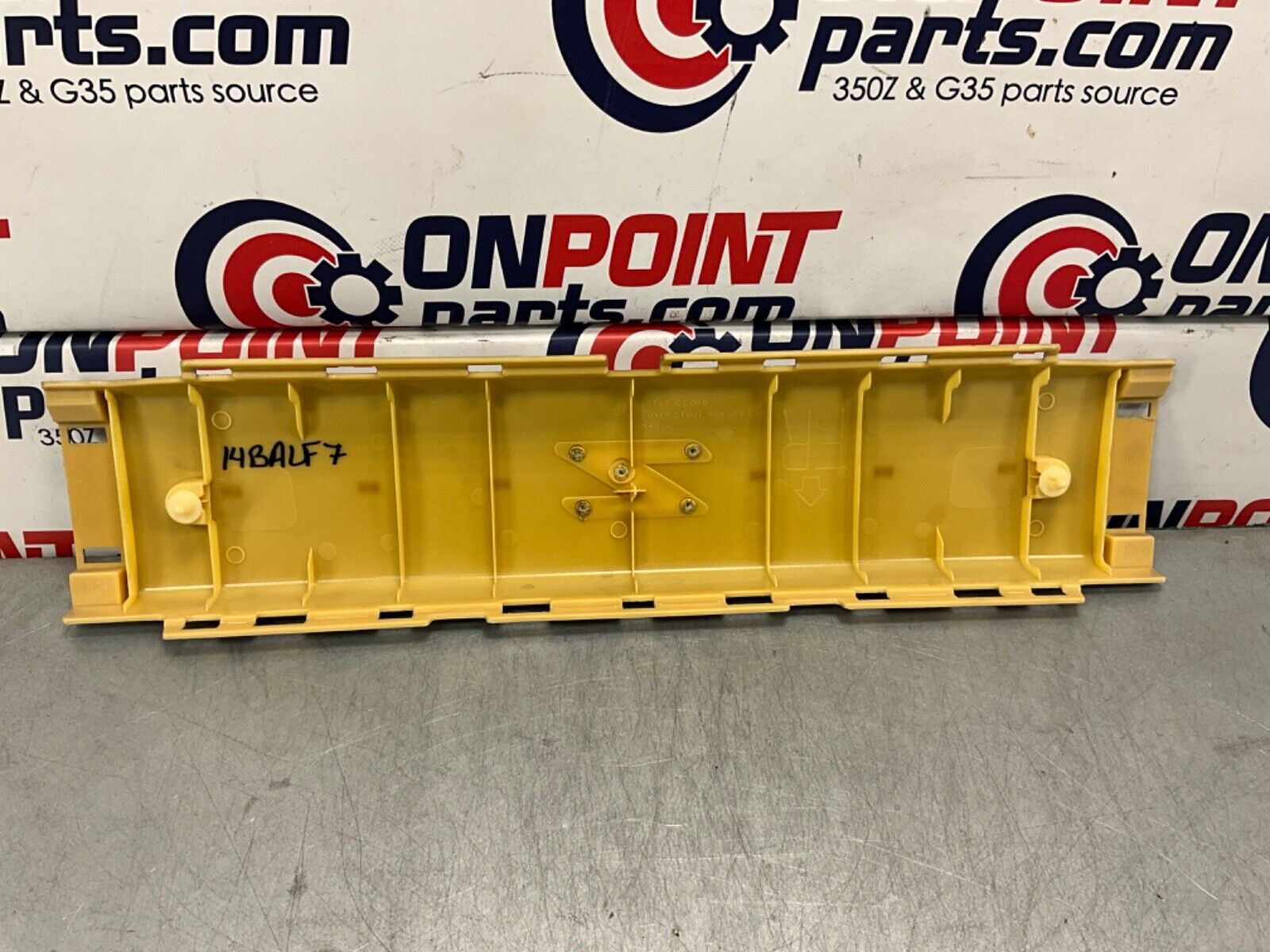 2004 Nissan Z33 350Z Rear Trunk Upper Strut Cover Trim 93130 OEM 14BALF7 - On Point Parts Inc