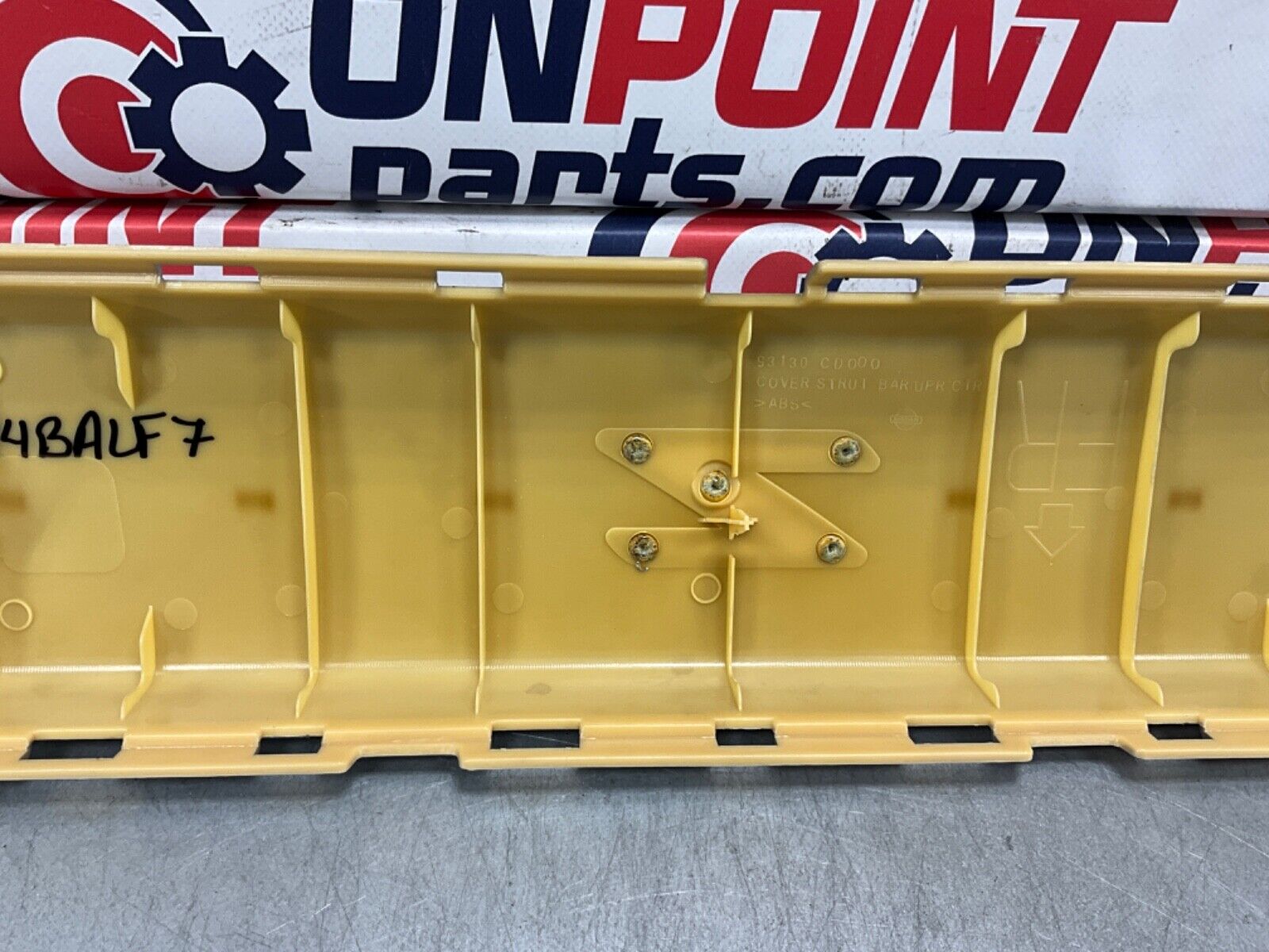 2004 Nissan Z33 350Z Rear Trunk Upper Strut Cover Trim 93130 OEM 14BALF7 - On Point Parts Inc