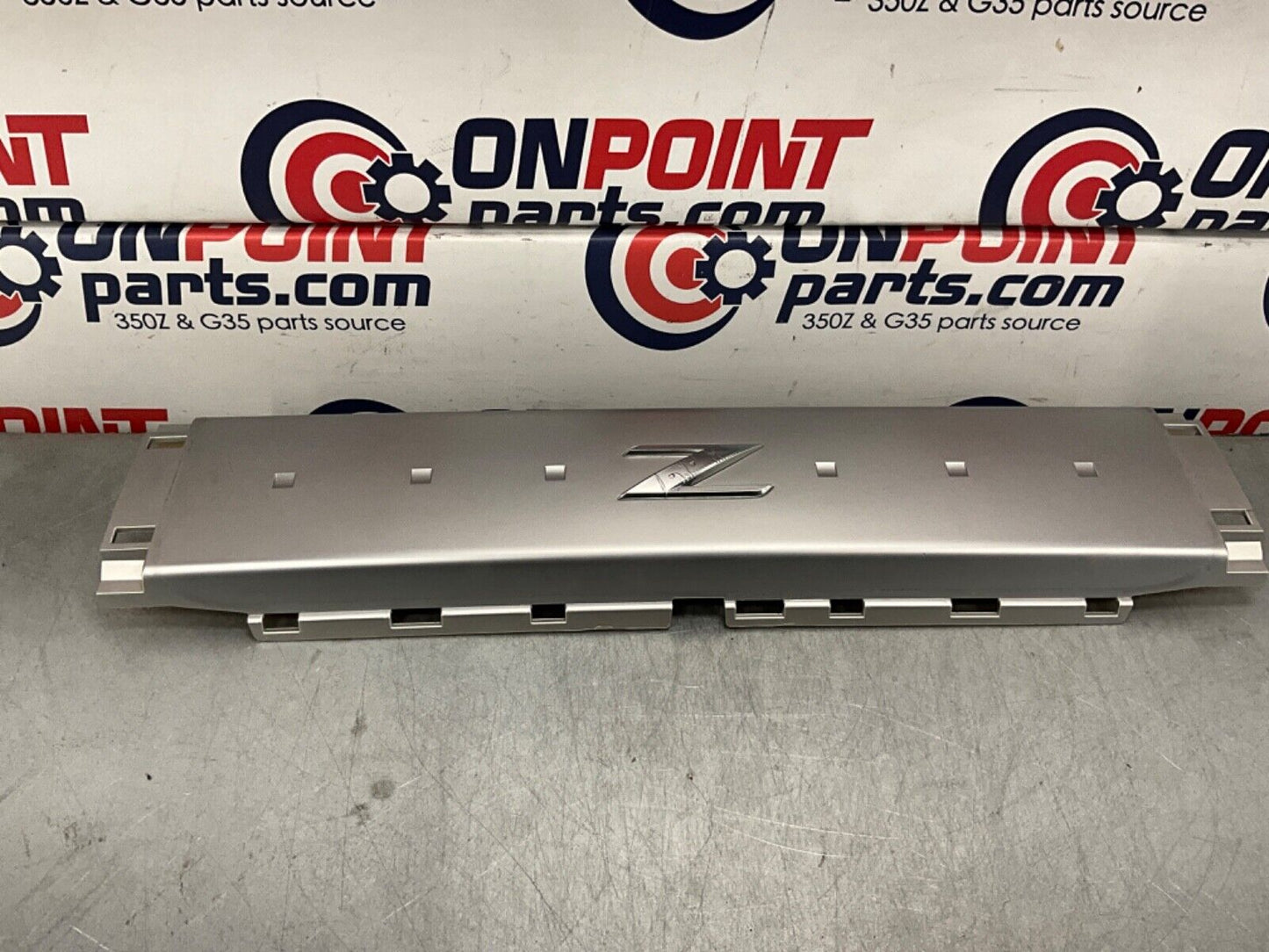 2004 Nissan Z33 350Z Rear Trunk Upper Strut Cover Trim 93130 OEM 14BALF7 - On Point Parts Inc