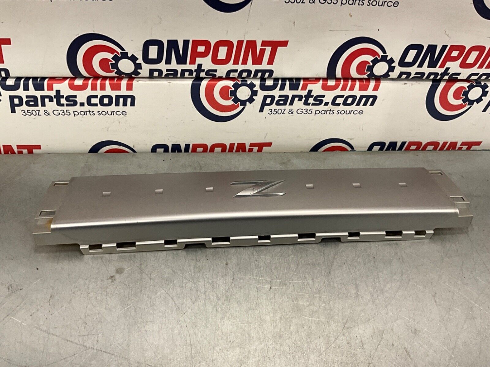 2004 Nissan Z33 350Z Rear Trunk Upper Strut Cover Trim 93130 OEM 14BALF7 - On Point Parts Inc