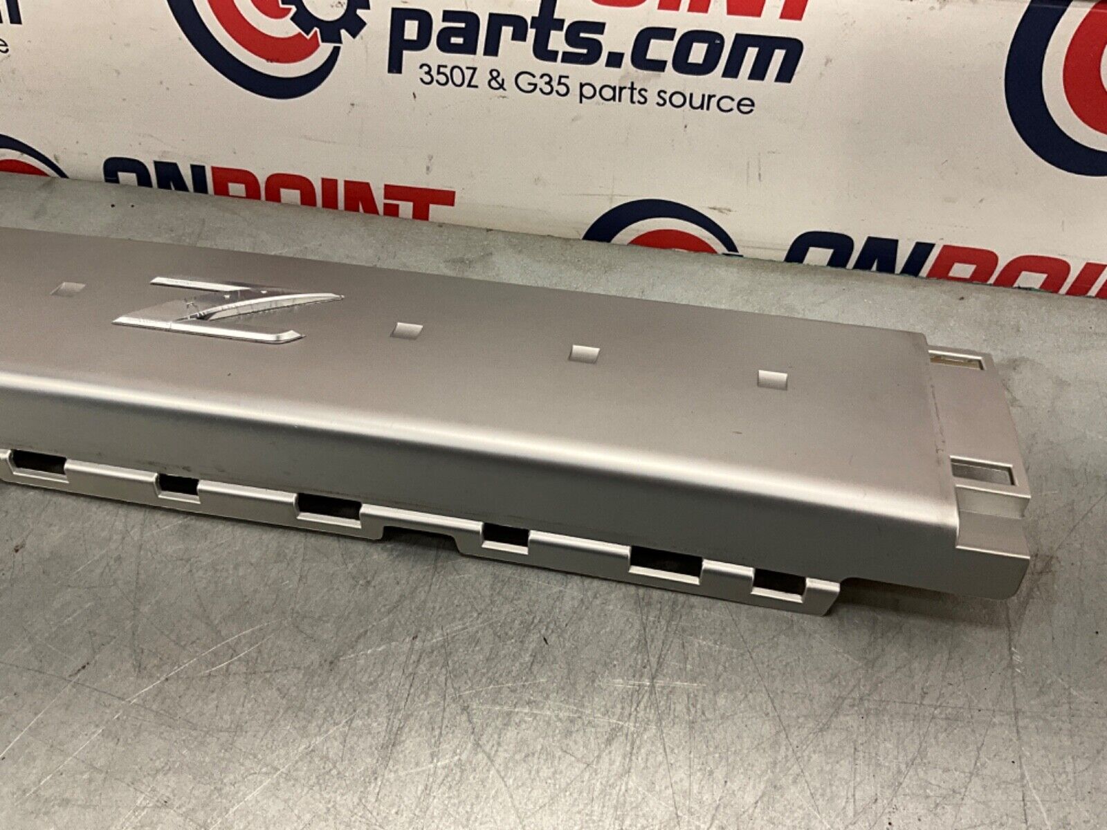 2004 Nissan Z33 350Z Rear Trunk Upper Strut Cover Trim 93130 OEM 14BALF7 - On Point Parts Inc