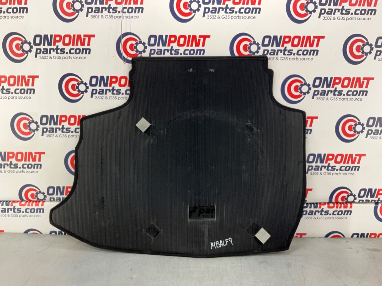 2004 Nissan Z33 350Z Rear Trunk Subfloor Spare Tire Cover OEM 14BALF9 - On Point Parts Inc