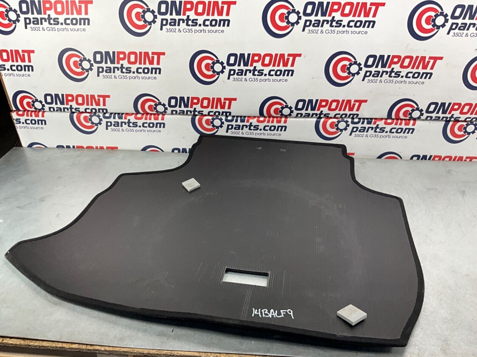 2004 Nissan Z33 350Z Rear Trunk Subfloor Spare Tire Cover OEM 14BALF9 - On Point Parts Inc