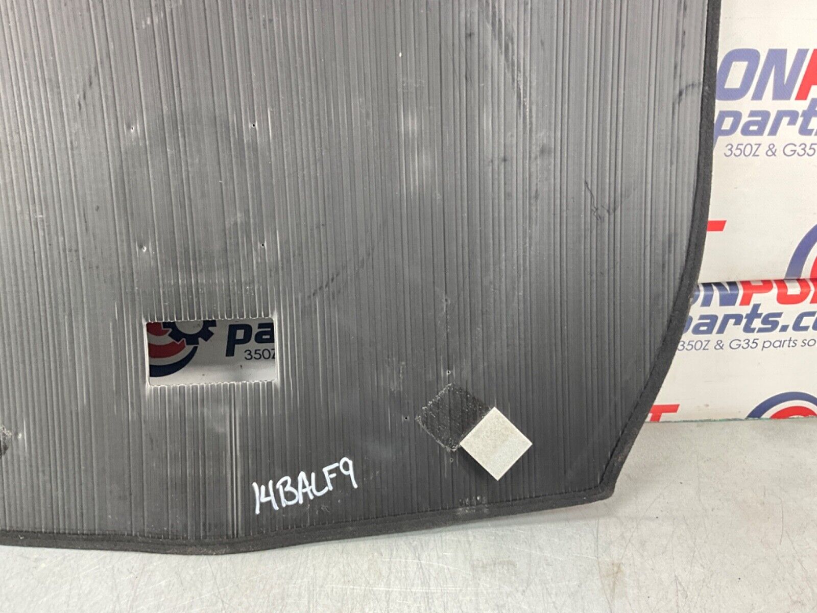 2004 Nissan Z33 350Z Rear Trunk Subfloor Spare Tire Cover OEM 14BALF9 - On Point Parts Inc