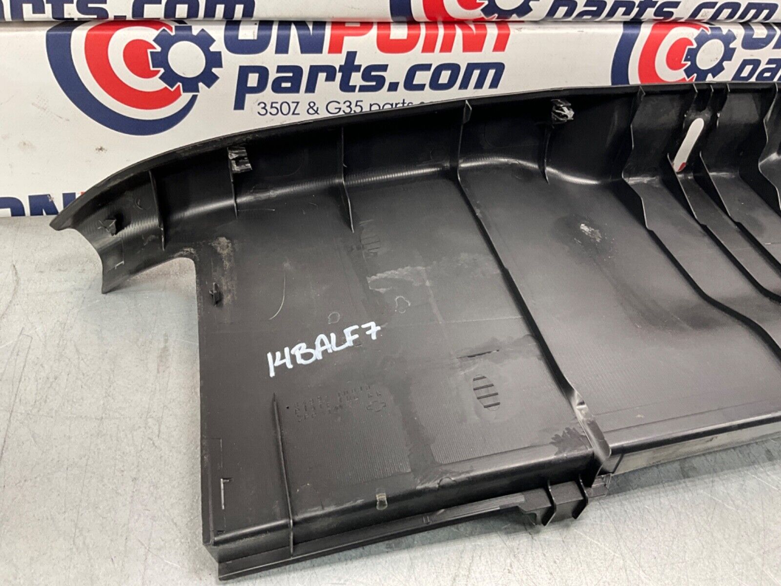 2004 Nissan Z33 350Z Rear Trunk Latch Trim 84992 OEM 14BALF7 - On Point Parts Inc