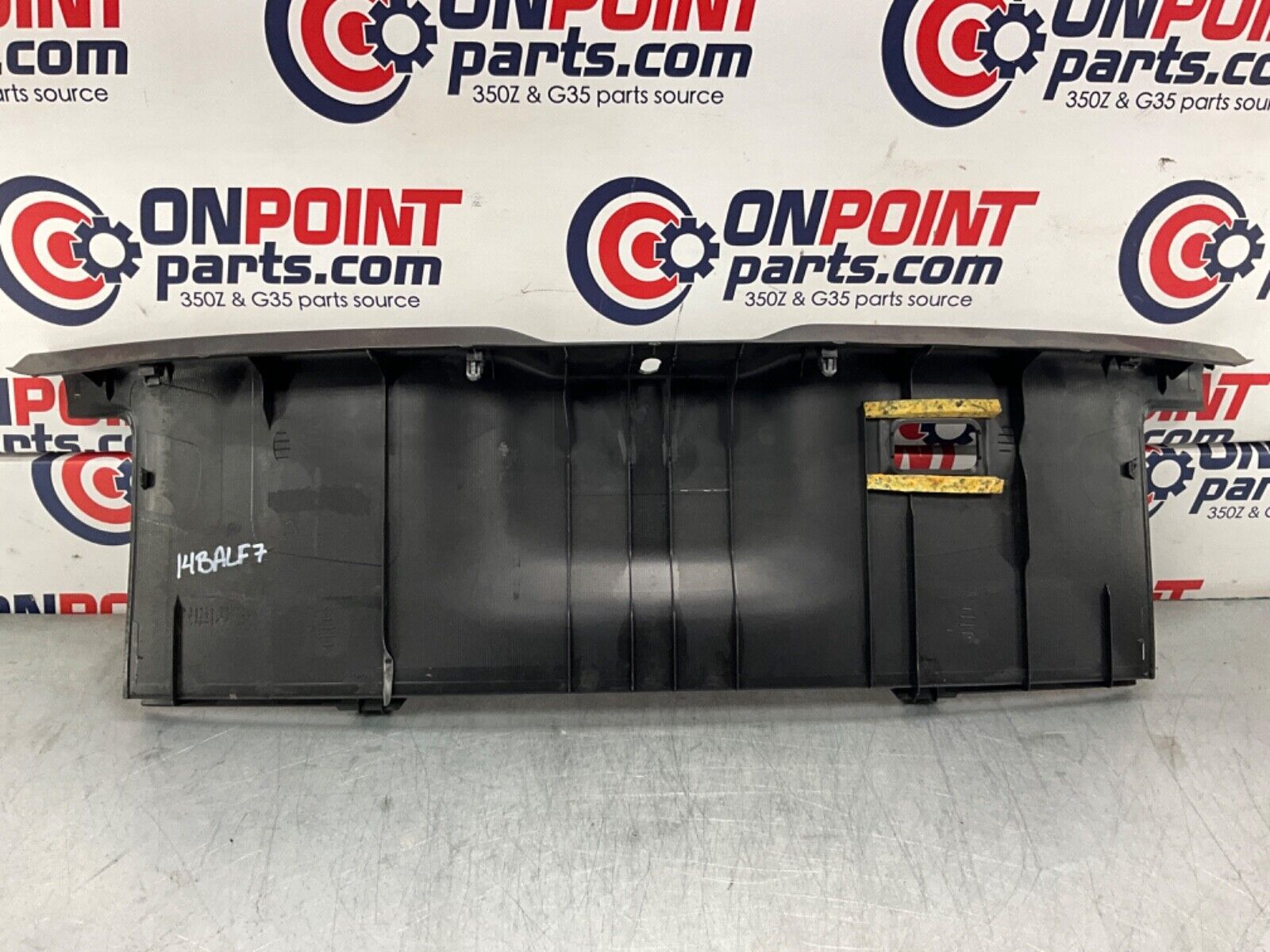 2004 Nissan Z33 350Z Rear Trunk Latch Trim 84992 OEM 14BALF7 - On Point Parts Inc