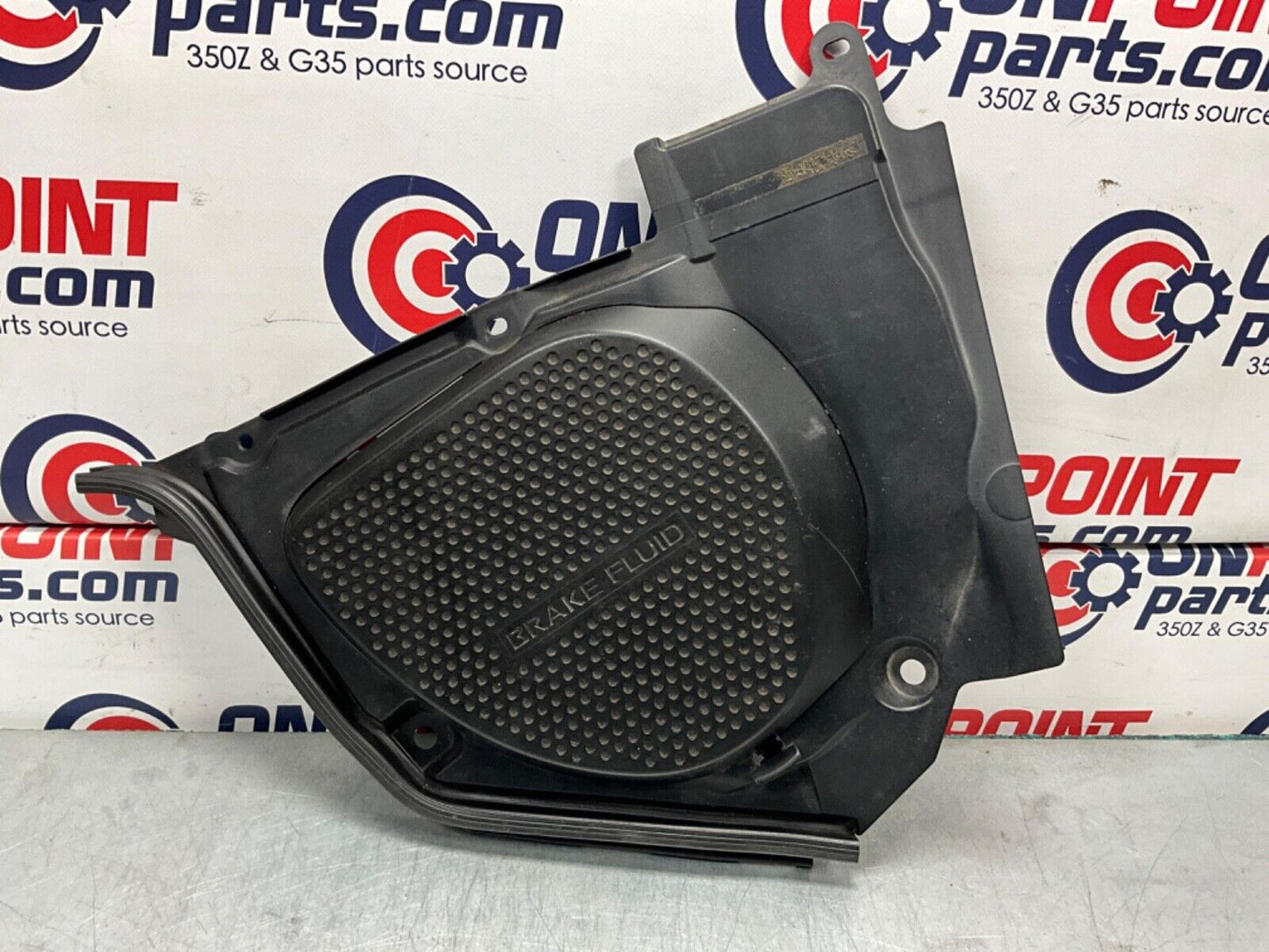 2004 Nissan Z33 350Z Driver Left Brake Fluid Cover Bezel Trim OEM 14BALF3 - On Point Parts Inc
