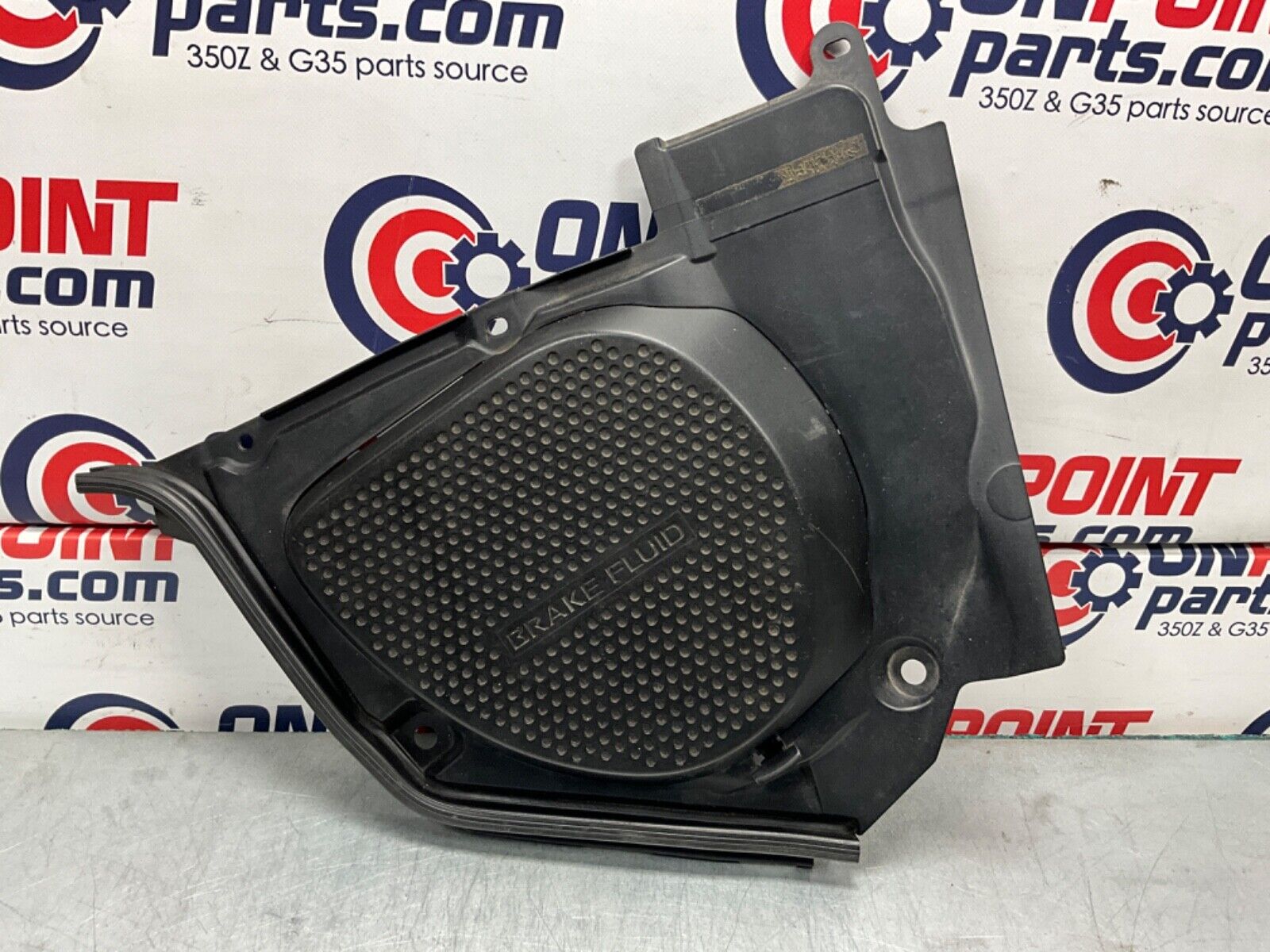 2004 Nissan Z33 350Z Driver Left Brake Fluid Cover Bezel Trim OEM 14BALF3 - On Point Parts Inc