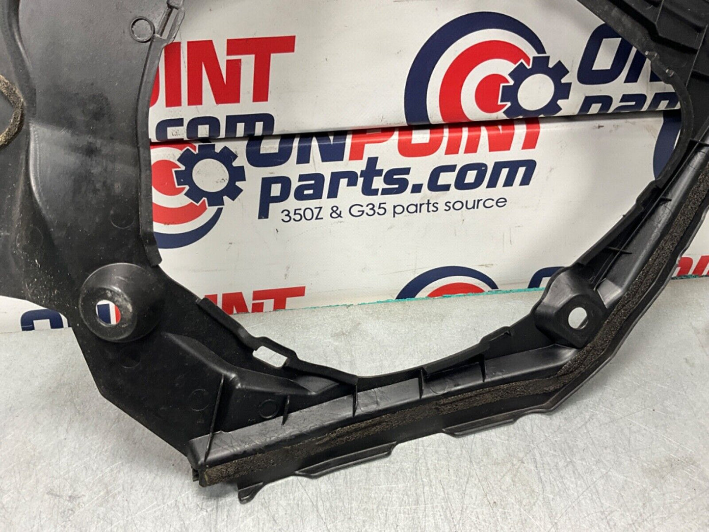 2004 Nissan Z33 350Z Driver Left Brake Fluid Cover Bezel Trim OEM 14BALF3 - On Point Parts Inc