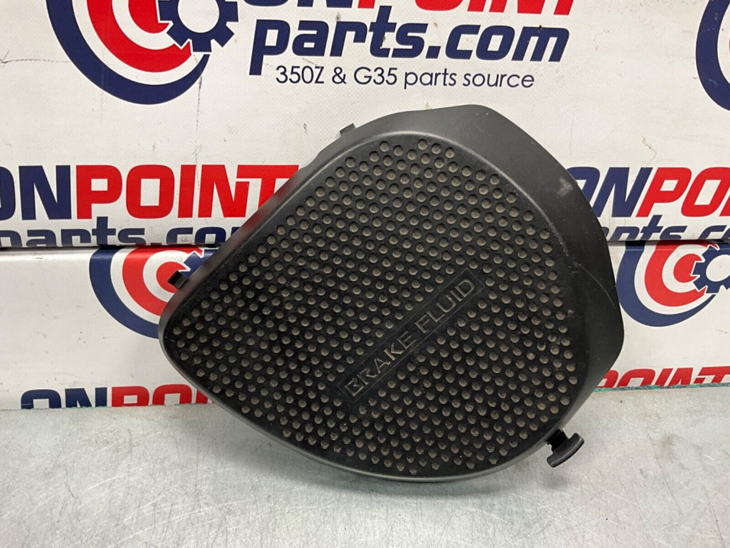 2004 Nissan Z33 350Z Driver Left Brake Fluid Cover Bezel Trim OEM 14BALF3 - On Point Parts Inc