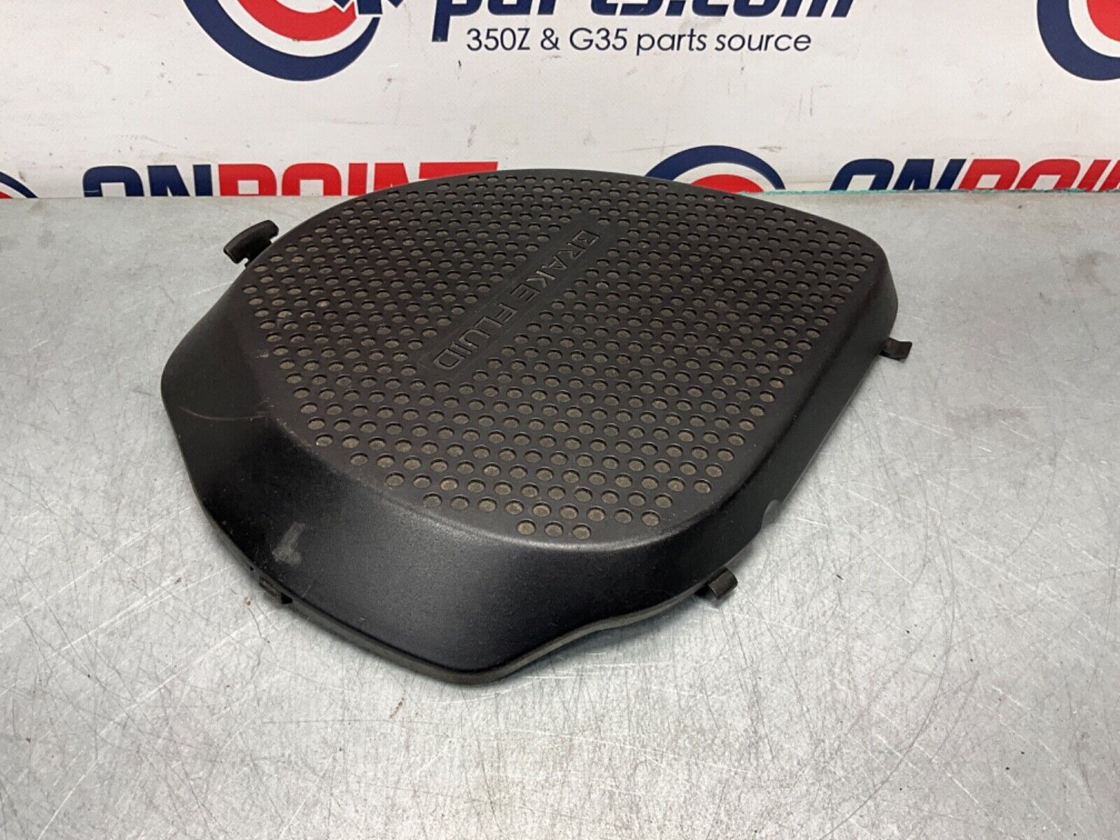 2004 Nissan Z33 350Z Driver Left Brake Fluid Cover Bezel Trim OEM 14BALF3 - On Point Parts Inc