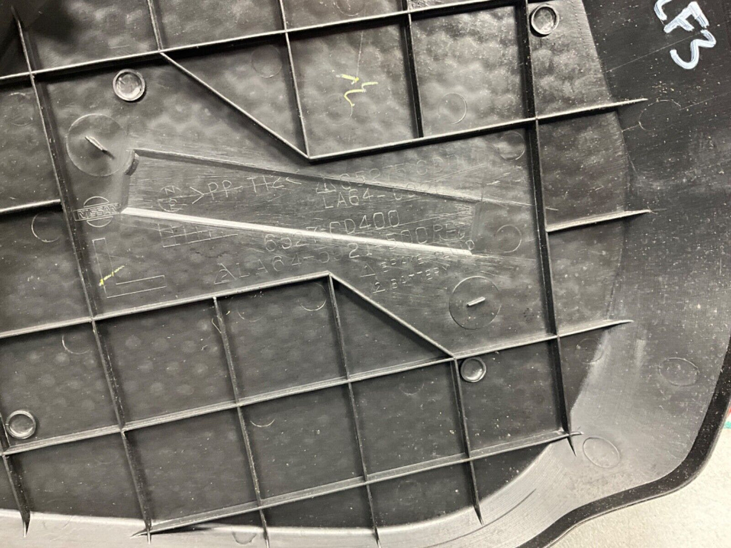 2004 Nissan Z33 350Z Driver Left Brake Fluid Cover Bezel Trim OEM 14BALF3 - On Point Parts Inc