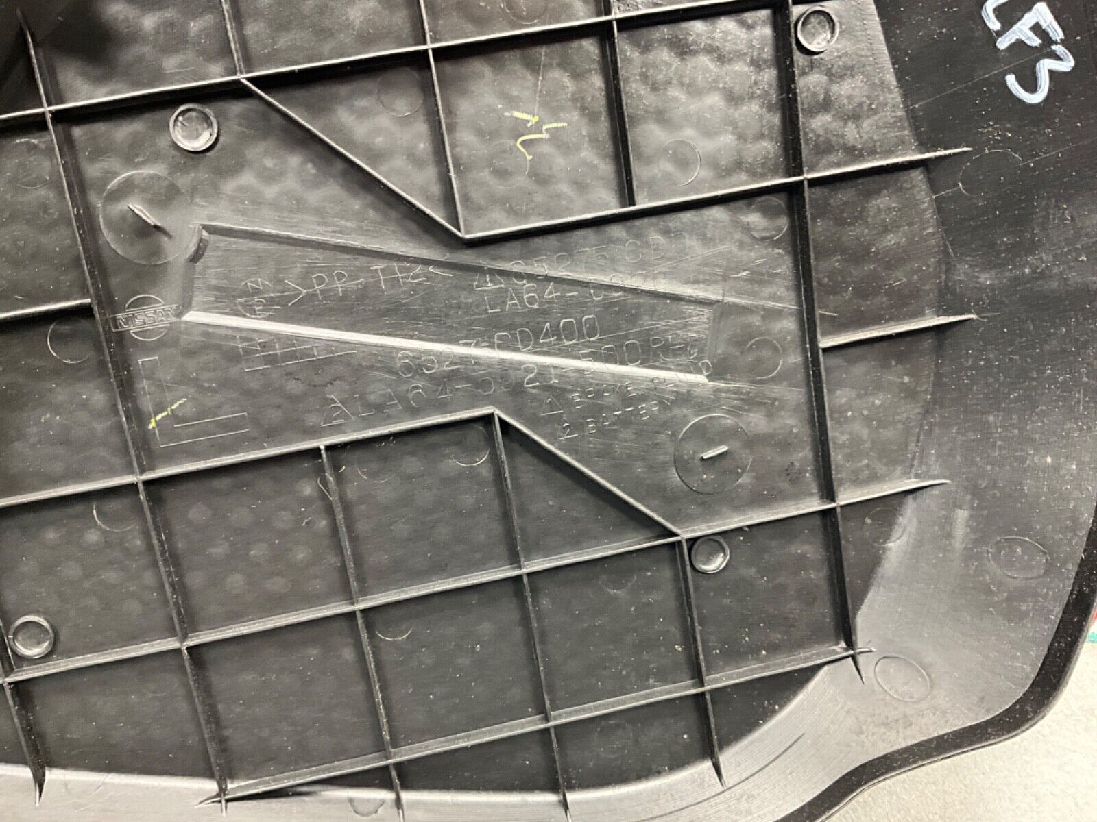 2004 Nissan Z33 350Z Driver Left Brake Fluid Cover Bezel Trim OEM 14BALF3 - On Point Parts Inc