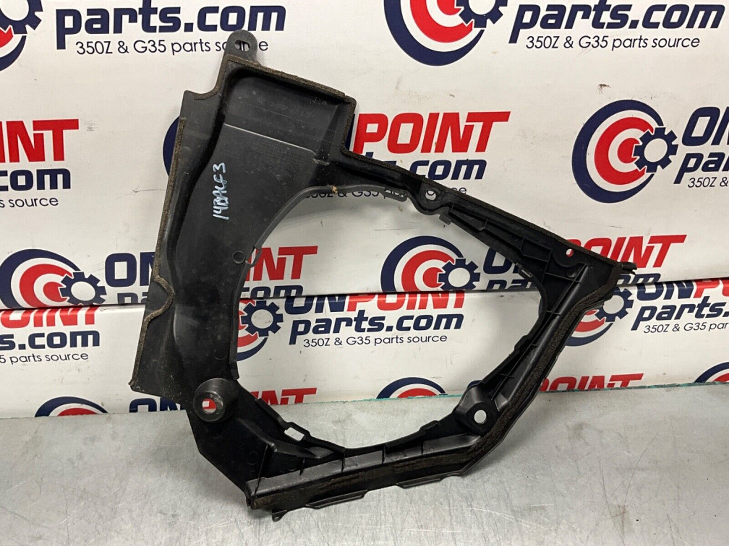 2004 Nissan Z33 350Z Driver Left Brake Fluid Cover Bezel Trim OEM 14BALF3 - On Point Parts Inc