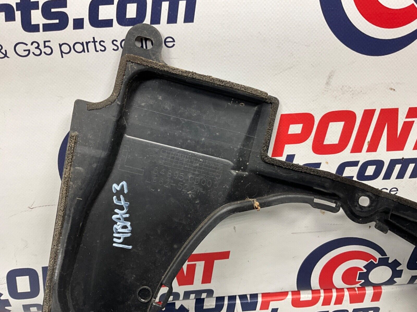 2004 Nissan Z33 350Z Driver Left Brake Fluid Cover Bezel Trim OEM 14BALF3 - On Point Parts Inc