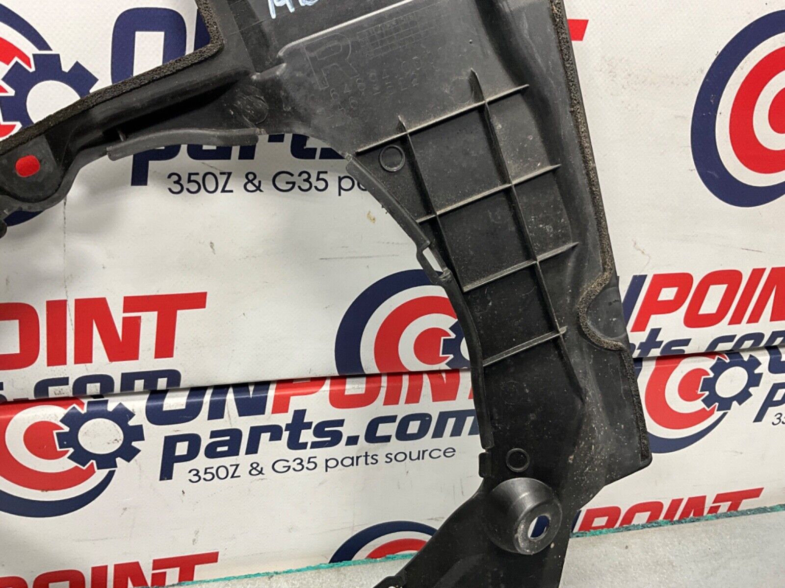 2004 Nissan Z33 350Z Passenger Right Battery Cover Bezel Trim OEM 14BALF3 - On Point Parts Inc