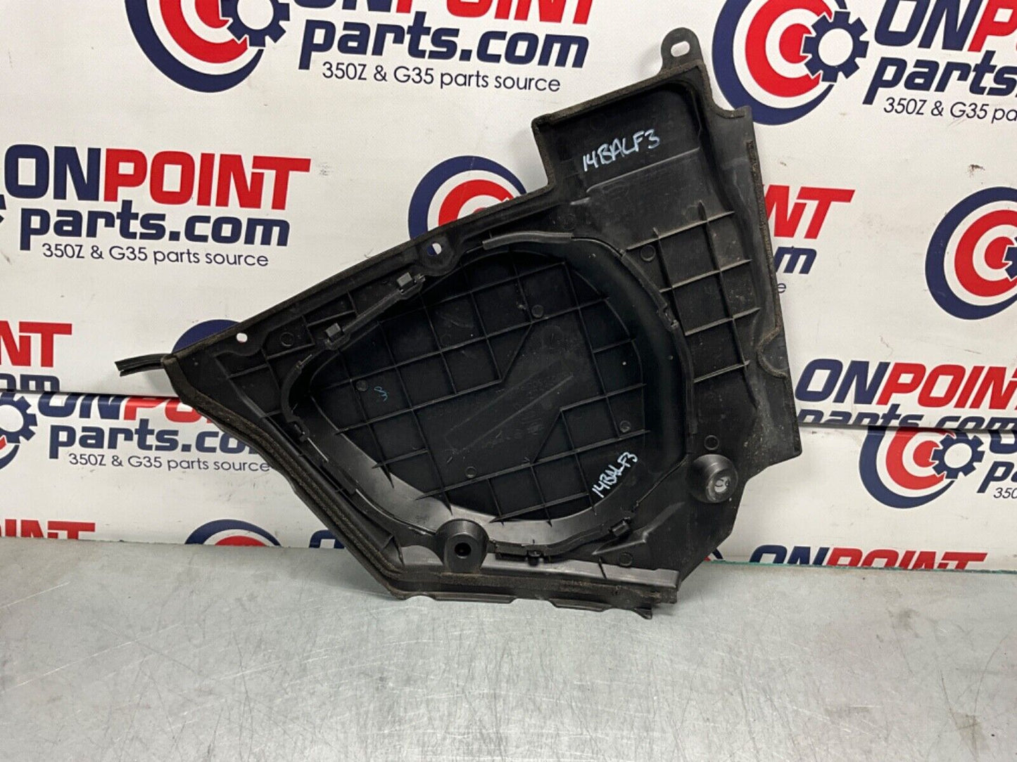 2004 Nissan Z33 350Z Passenger Right Battery Cover Bezel Trim OEM 14BALF3 - On Point Parts Inc