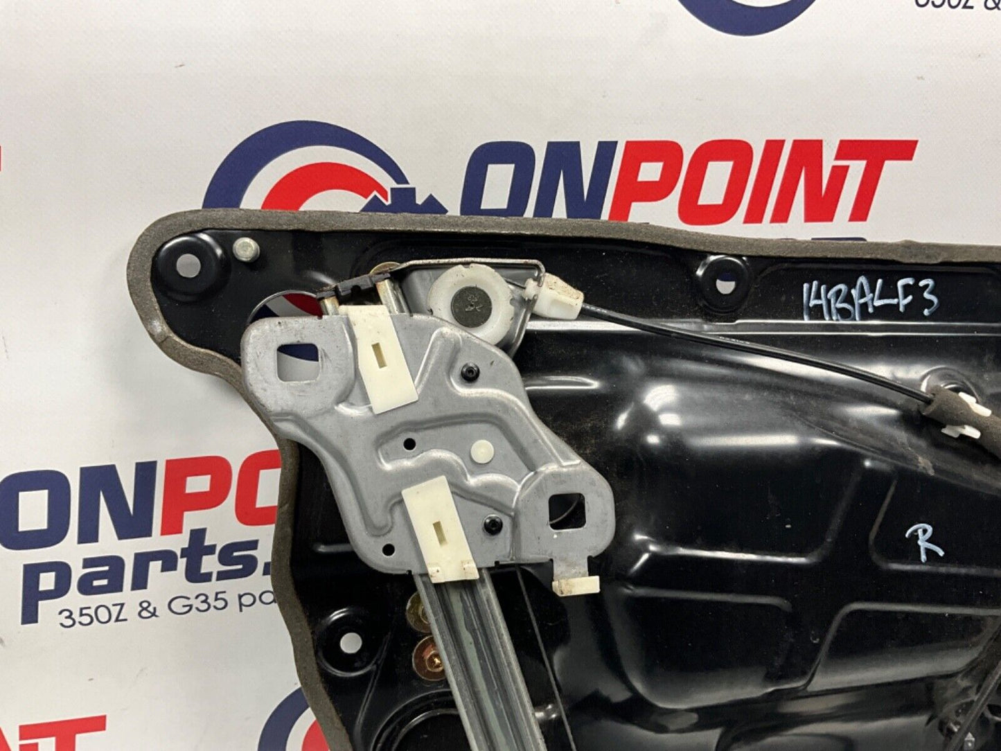 2004 Nissan Z33 350Z Passenger Right Window Regulator Motor Panel OEM 14BALF3 - On Point Parts Inc