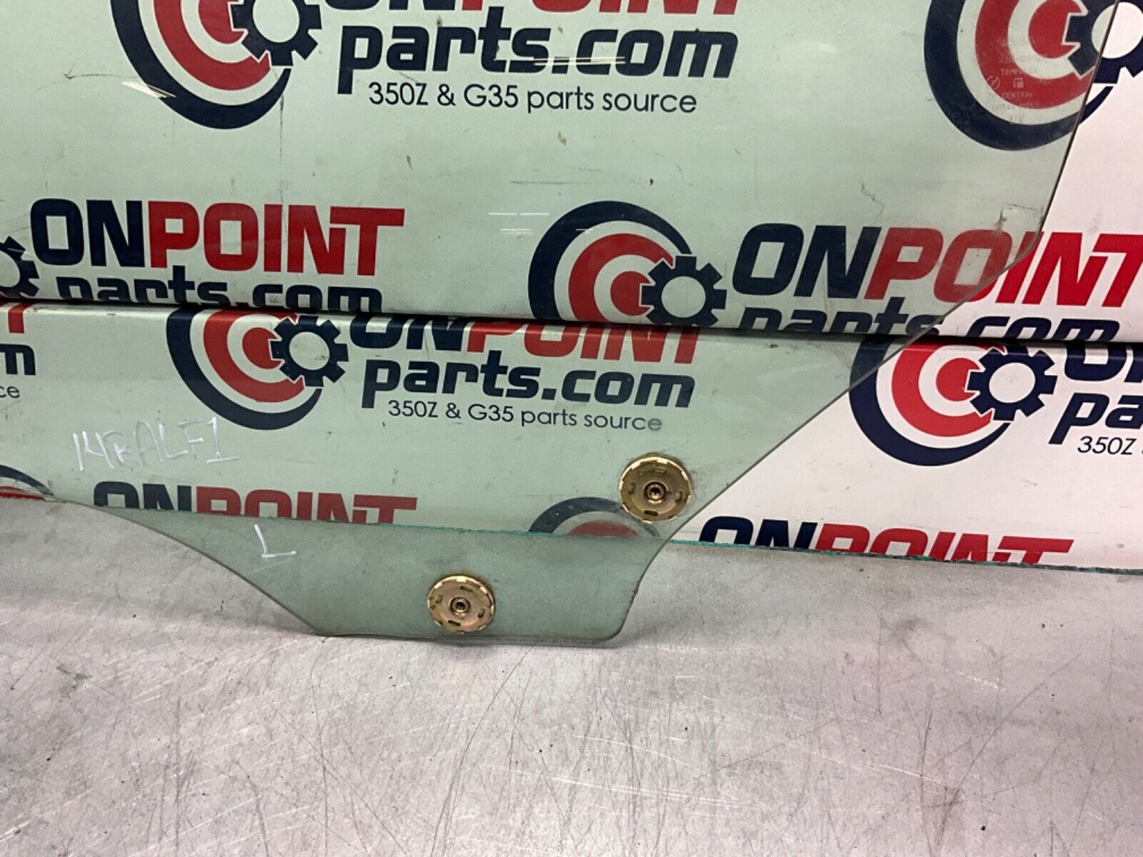 2004 Nissan Z33 350Z Coupe Driver Left Door Window Glass OEM 14BALF1 - On Point Parts Inc