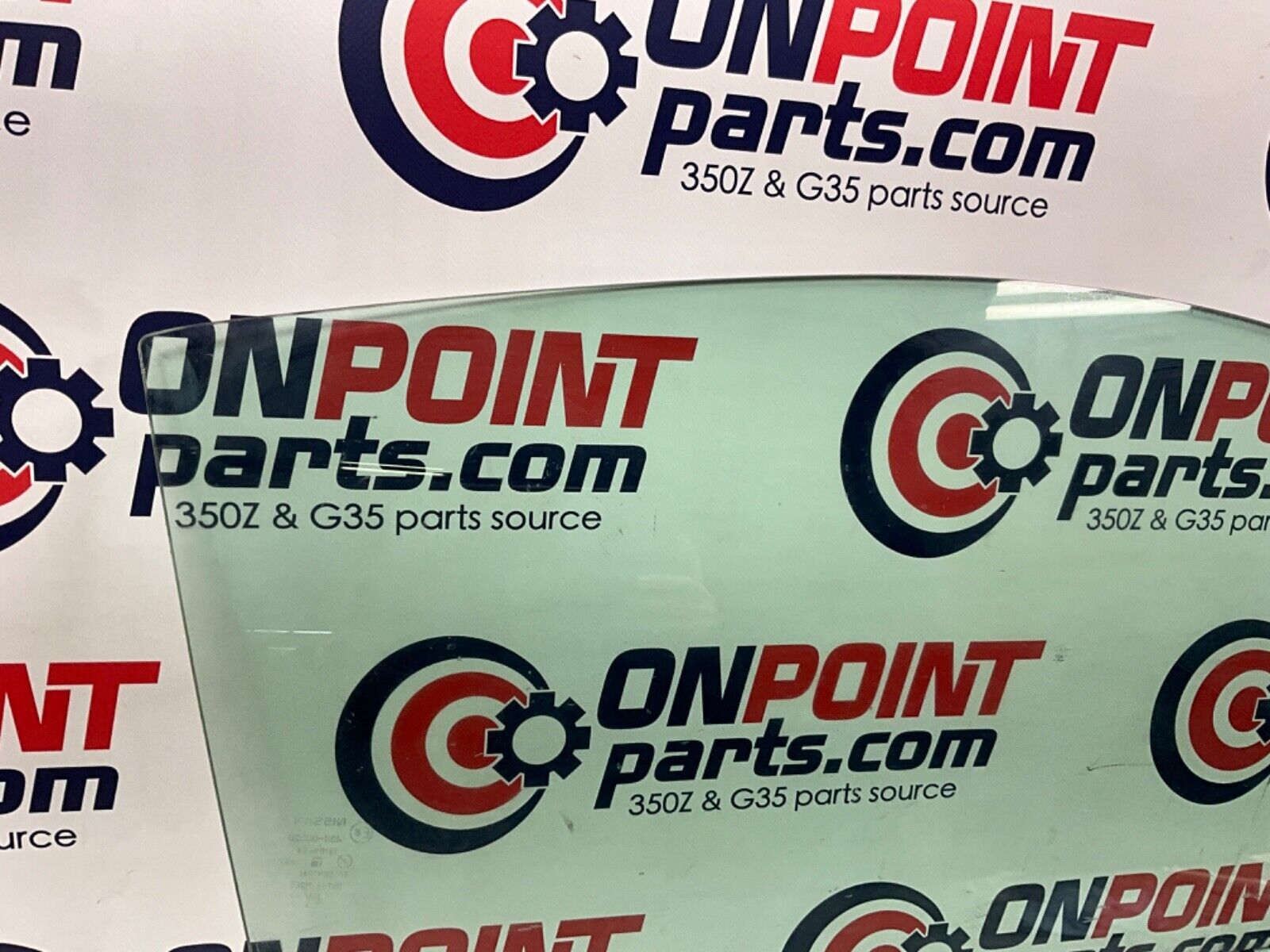 2004 Nissan Z33 350Z Coupe Passenger Right Door Window Glass OEM 14BALF1 - On Point Parts Inc