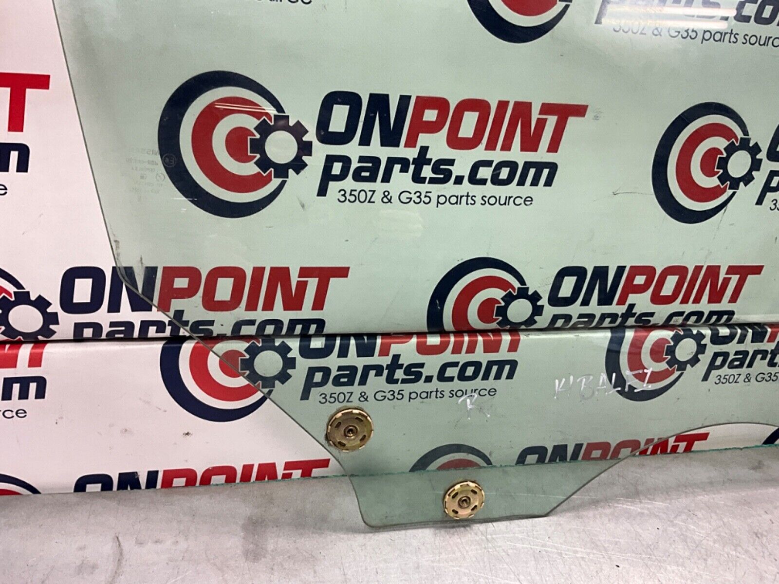 2004 Nissan Z33 350Z Coupe Passenger Right Door Window Glass OEM 14BALF1 - On Point Parts Inc