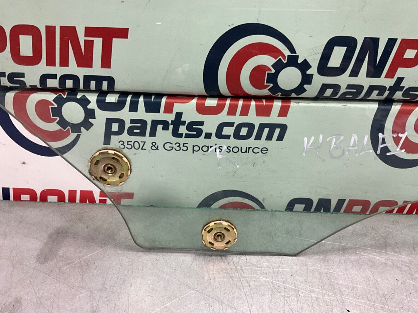 2004 Nissan Z33 350Z Coupe Passenger Right Door Window Glass OEM 14BALF1 - On Point Parts Inc