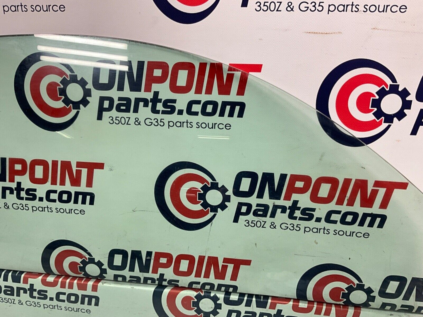 2004 Nissan Z33 350Z Coupe Passenger Right Door Window Glass OEM 14BALF1 - On Point Parts Inc