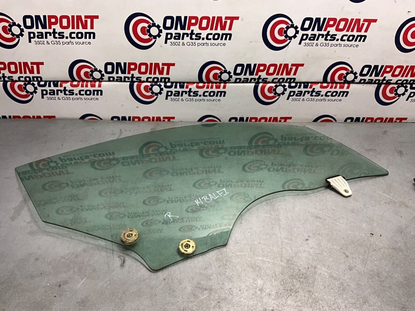 2004 Nissan Z33 350Z Coupe Passenger Right Door Window Glass OEM 14BALF1 - On Point Parts Inc