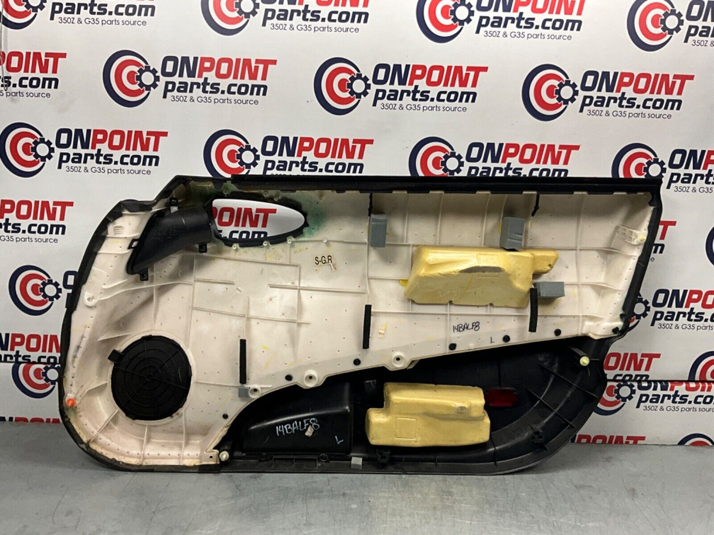 2004 Nissan Z33 350Z Driver Left Door Trim Panel 80901 OEM 14BALF8 - On Point Parts Inc