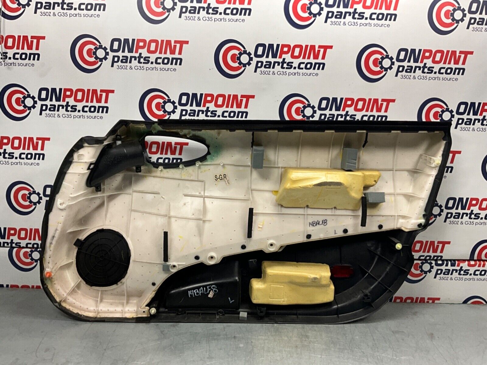 2004 Nissan Z33 350Z Driver Left Door Trim Panel 80901 OEM 14BALF8 - On Point Parts Inc