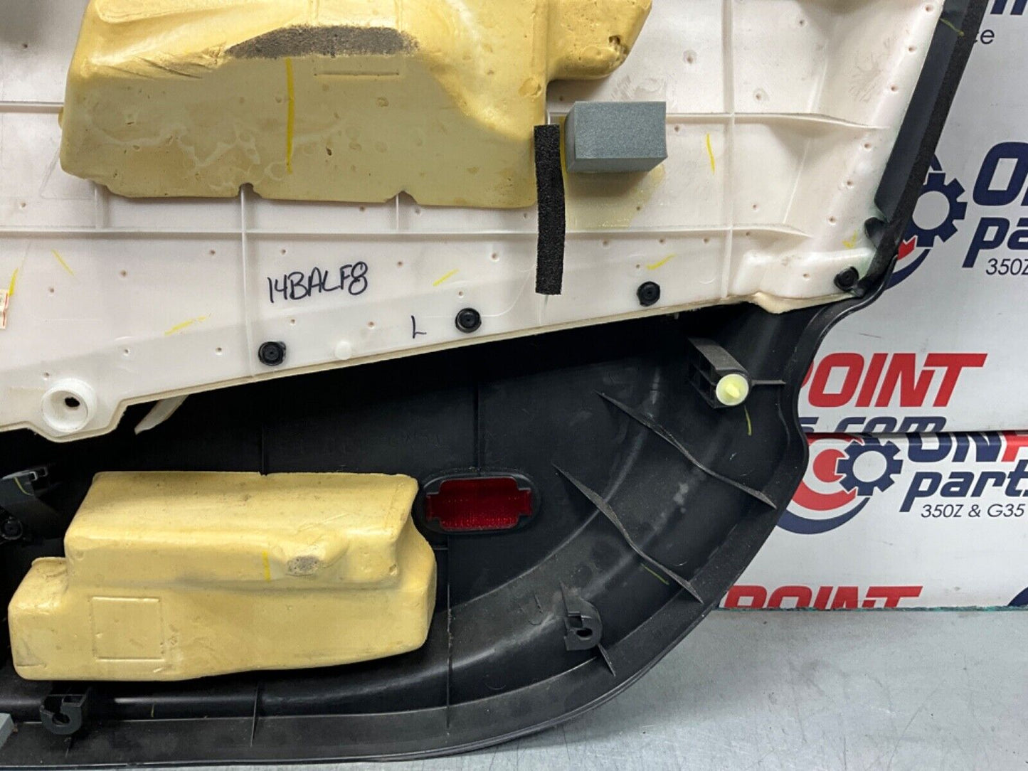 2004 Nissan Z33 350Z Driver Left Door Trim Panel 80901 OEM 14BALF8 - On Point Parts Inc