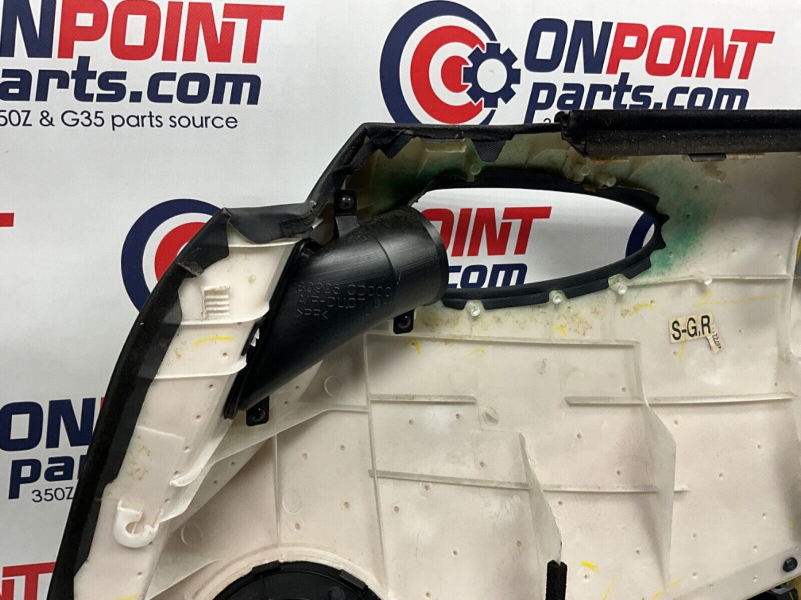 2004 Nissan Z33 350Z Driver Left Door Trim Panel 80901 OEM 14BALF8 - On Point Parts Inc