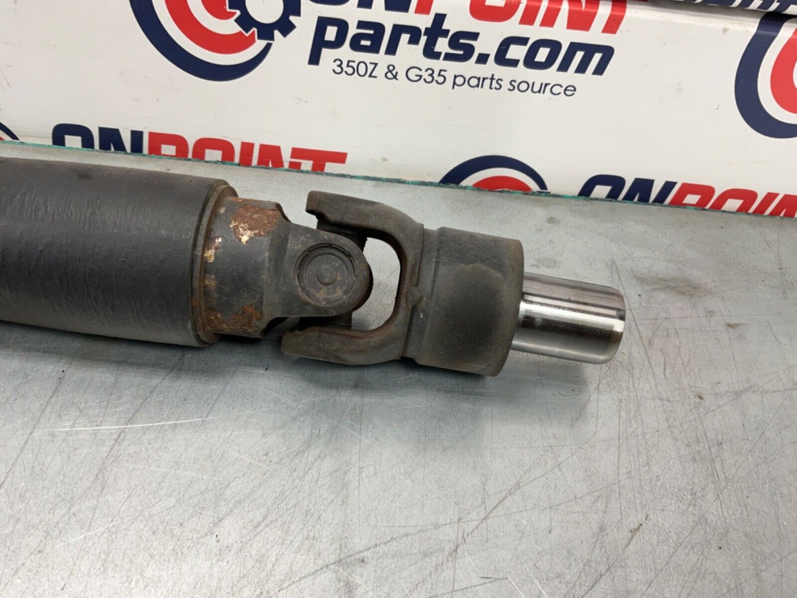 2004 Nissan Z33 350Z RWD Rear Wheel Drive Shaft Auto AT 93k OEM 14BALF0 - On Point Parts Inc