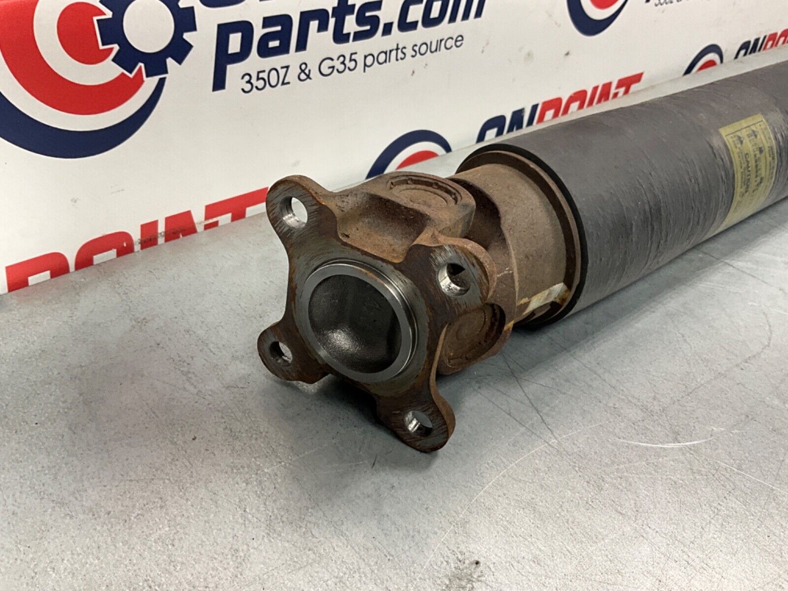 2004 Nissan Z33 350Z RWD Rear Wheel Drive Shaft Auto AT 93k OEM 14BALF0 - On Point Parts Inc